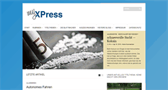 Desktop Screenshot of myxpress.de